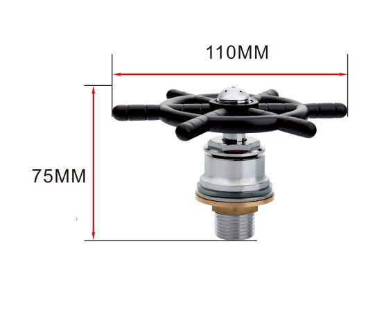 Glass/Milk Jug Rinser Valve Assembly with Actuator Star - HD reno