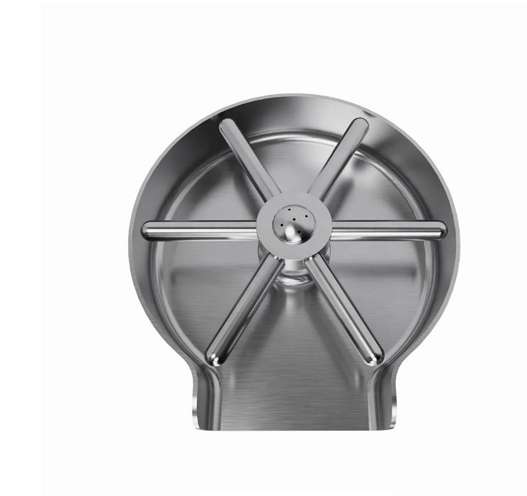 Kitchen Sink Glass Rinser with Round Drain Tray - HD reno
