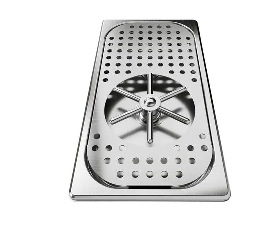 Glass/Milk Jug with Honeycomb Drain Tray (Short). Including Drain Elbow - HD reno