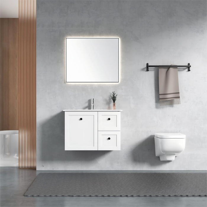 600-1500*460*540mm ROMA Hampton White Wall Hung Vanity