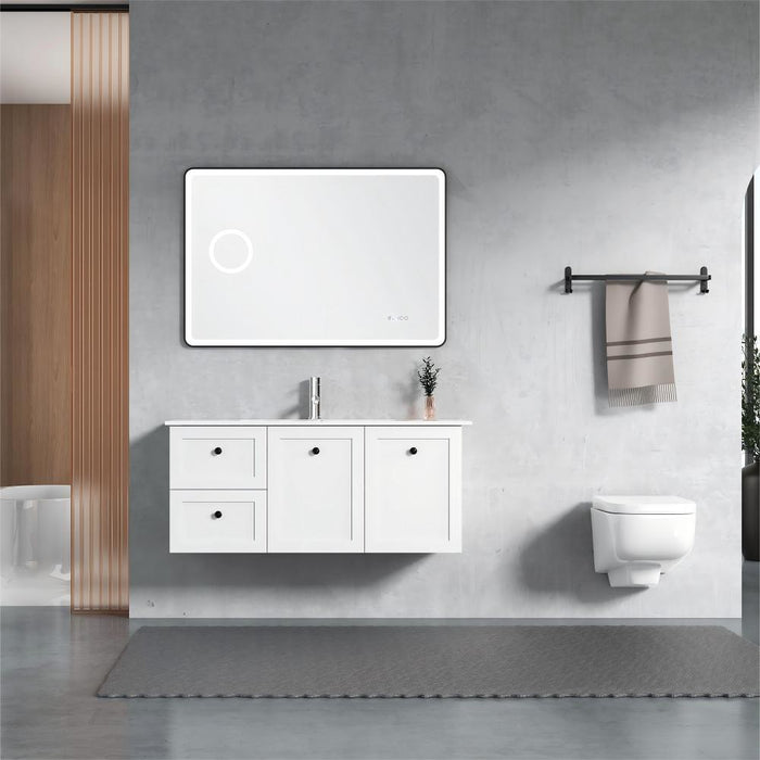 600-1500*460*540mm ROMA Hampton White Wall Hung Vanity