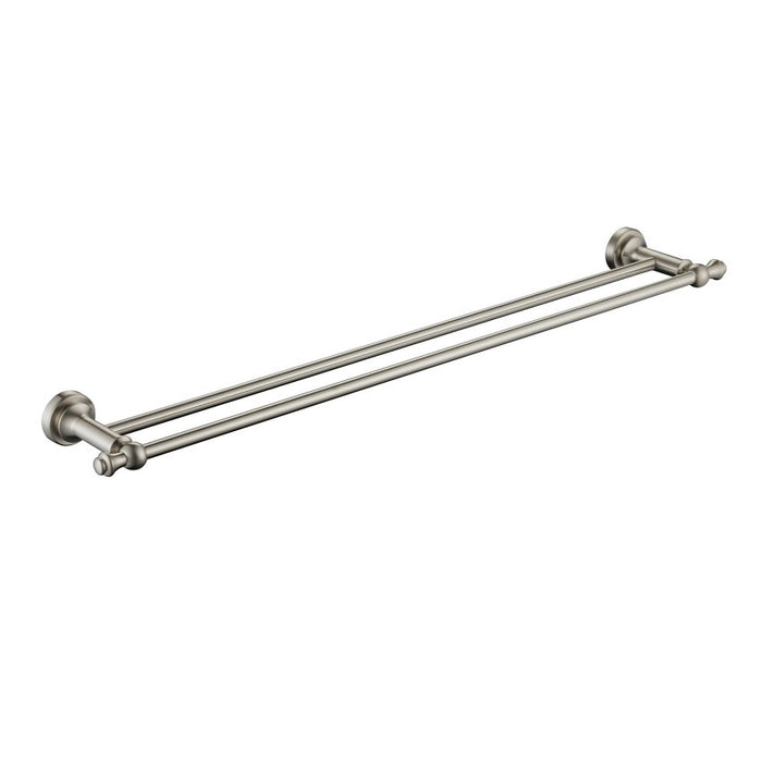 Medoc Double Towel Rail Matte Chrome/Matt Black/Brushed Nickel/Brushed Bronze