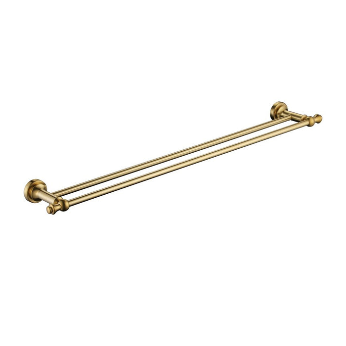 Medoc Double Towel Rail Matte Chrome/Matt Black/Brushed Nickel/Brushed Bronze