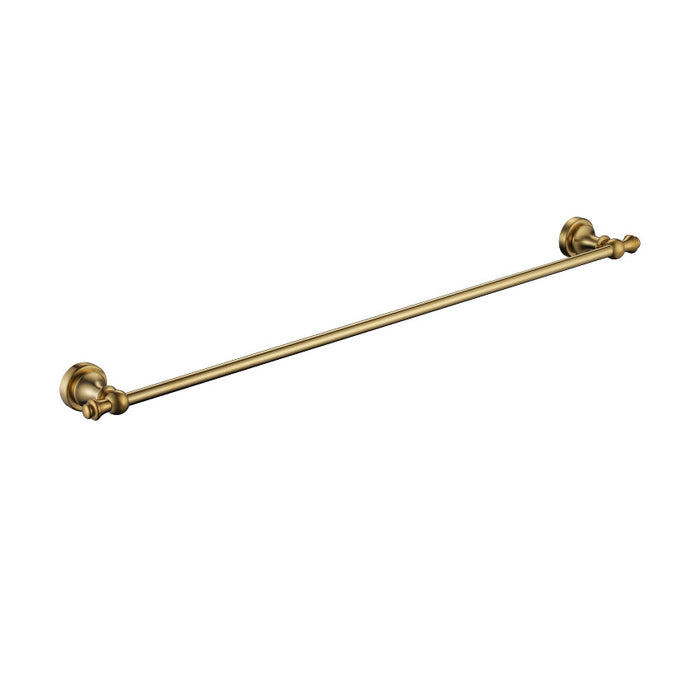 MED36 Medoc Single Towel Rail Chrome/Matt Black/Brushed Nickel/Brushed Bronze