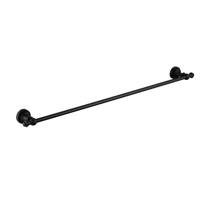 MED36 Medoc Single Towel Rail Chrome/Matt Black/Brushed Nickel/Brushed Bronze