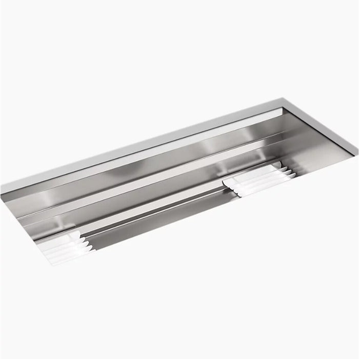 1120*465*280mm Kohler Prolific Stainless Steel Square Single Bowl Workstation Undermount Kitchen Sink
