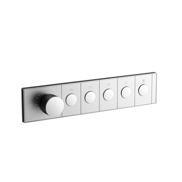 Kohler Chrome/Brushed Nickel/Brushed Brass/Matt Black Anthem Recessed Mechanical Thermostatic Control - Five Outlet (5OT)