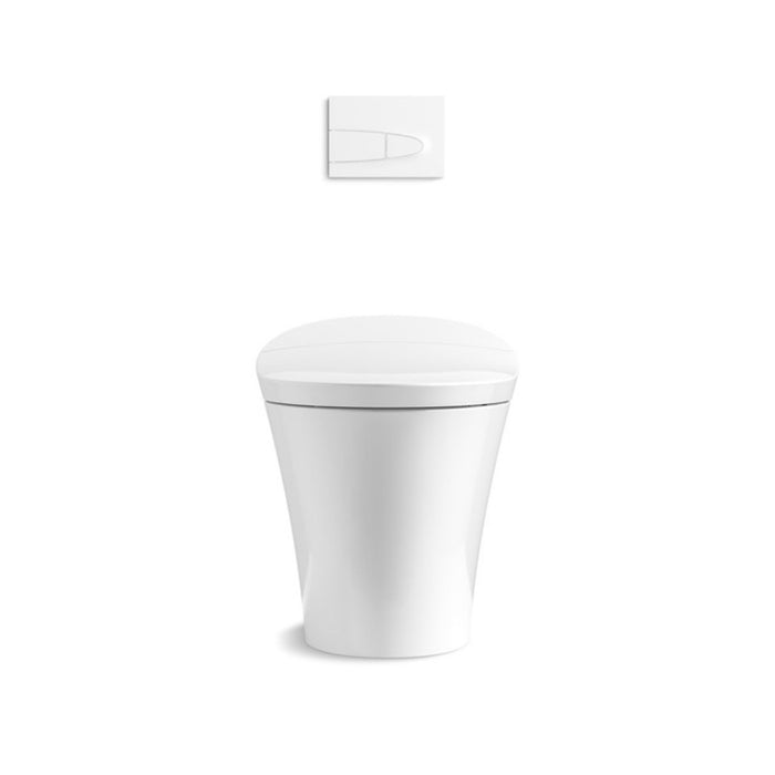 675*438*533mm Kohler Veil One-touch Remote Control Nightlight Wall Faced Smart Bidet Toilet