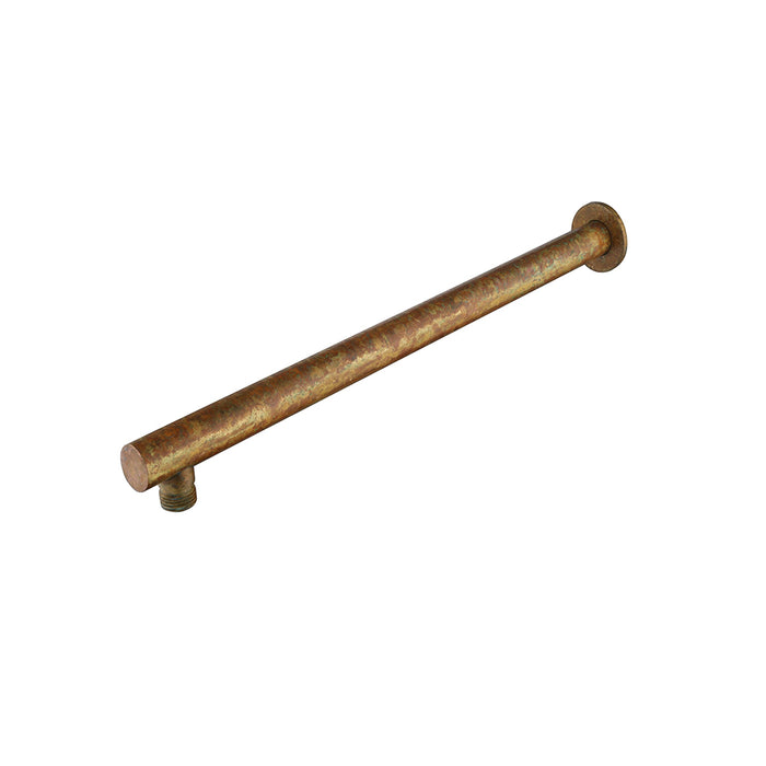 450mm Bella LVB Mica Living Brass Straight Wall Shower Arm - HD reno