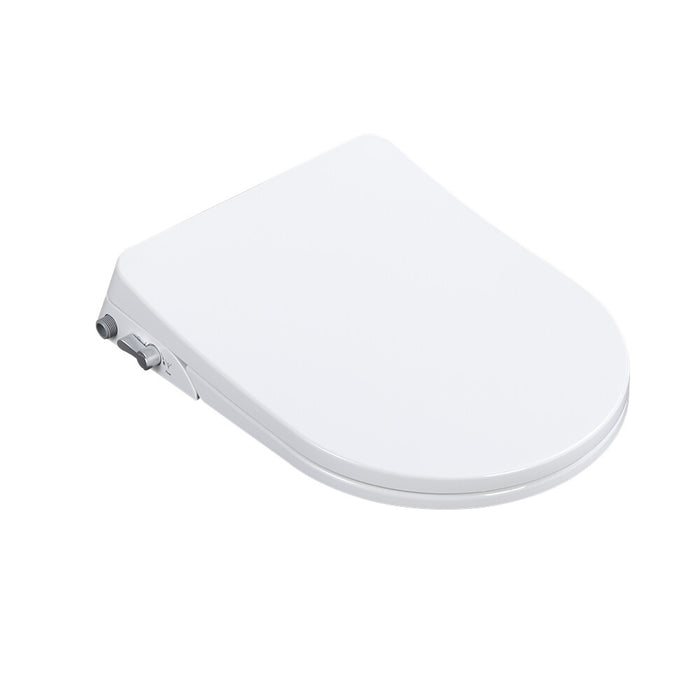 490*367*90mm Lukka Procida Gloss White Non-electric Left/Right Hand Water Inlet Toilet Bidet Seat