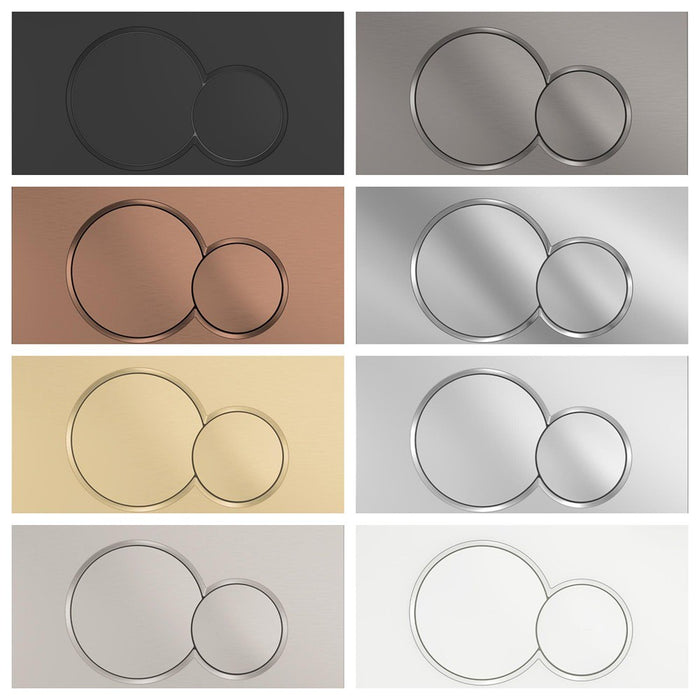 Geberit Sigma8 Concealed Cistern Frameless Standard In-wall Cistern For Wall Faced Pan With Button