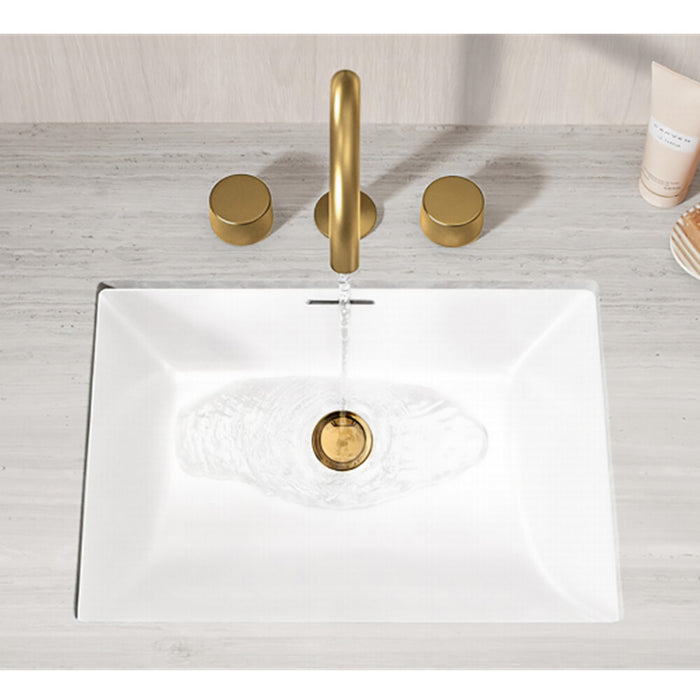 352*352*180mm Kohler Brazn Kohler White/Honed Black Ceramic Square With Overflow Under-Mount Basins
