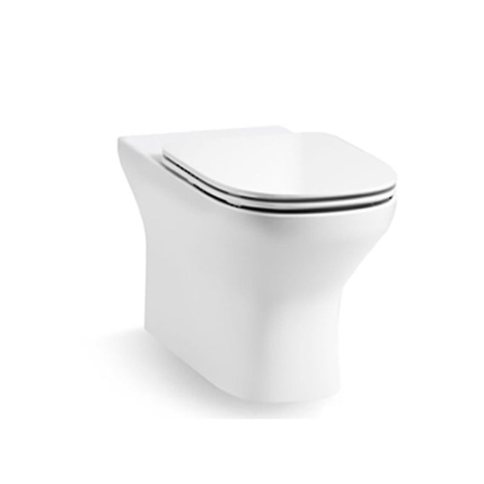 560*360*422mm Kohler Modern Life Ceramic Gloss White Rimless With Elite Seat/Slim Seat Wall Faced Toilet