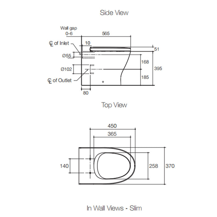 565*370*395mm Kohler Grande Ceramic Gloss White Rimless With C3-255 Electronic Bidet Seat Smart Toilet