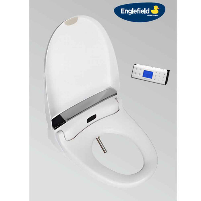560*370*400mm Kohler Grande Ceramic Gloss White Rimless With Electronic Handheld Remote Bidet Seat Smart Toilet (Copy)
