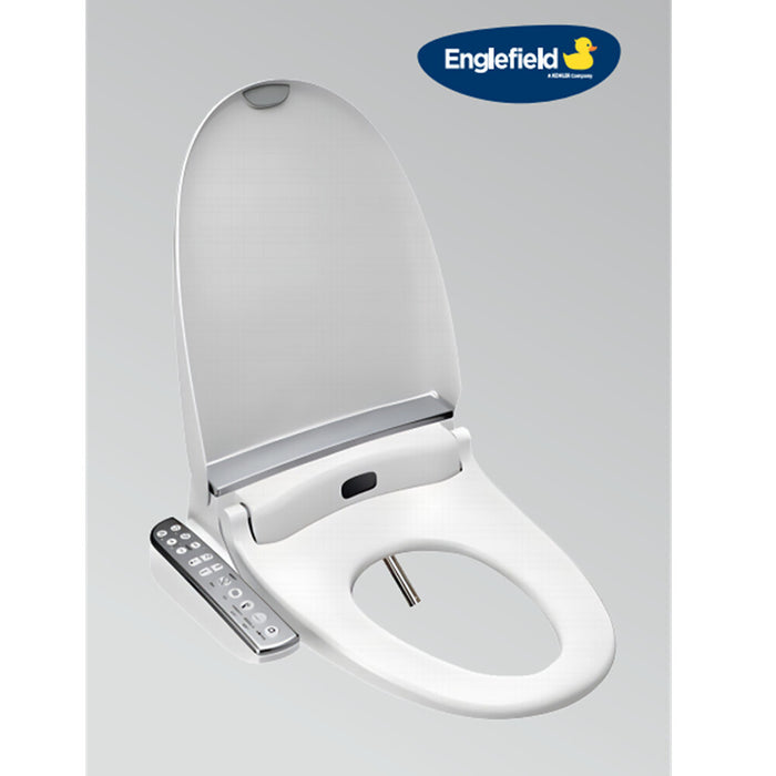 560*370*400mm Kohler Grande Ceramic Gloss White Rimless With Electronic Side Panel Bidet Seat Smart Toilet