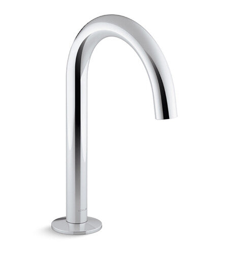 Kohler Components Hob Mount Tube Bath Spout Chrome/Matte
Black/Brushed
Nickel/Moderne Brushed Brass Gooseneck Solid Brass Tapware