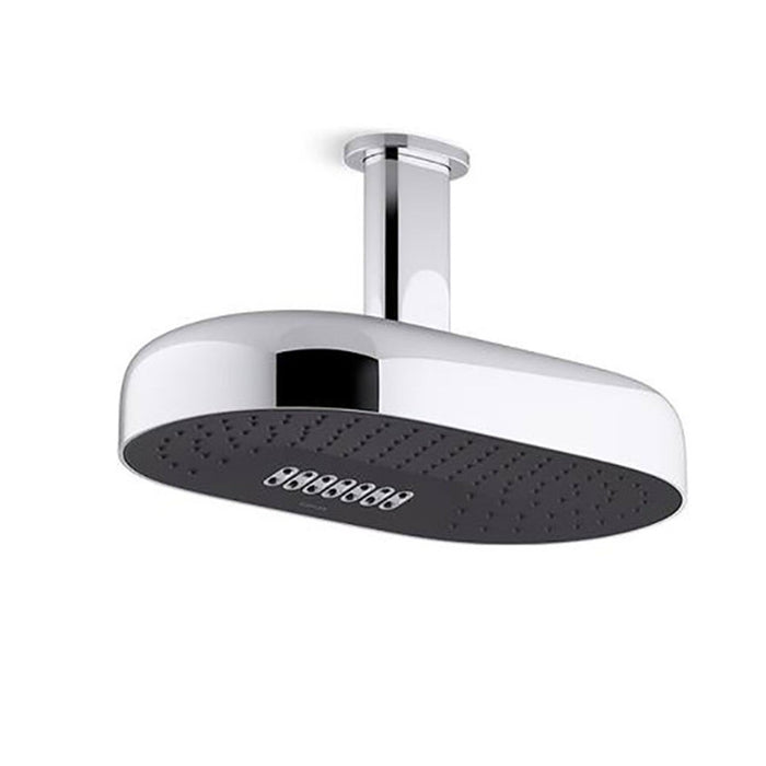 354mm Kohler Statement 2 Function 12 Deep Massage Rainhead Chrome/Brushed Nickel/Brushed Brass/Matt Black Oval Shower Heads