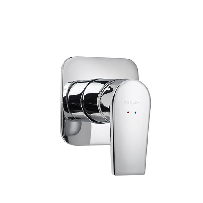 Kohler Taut Shower Mixer Chrome/Matte
Black Tapware
