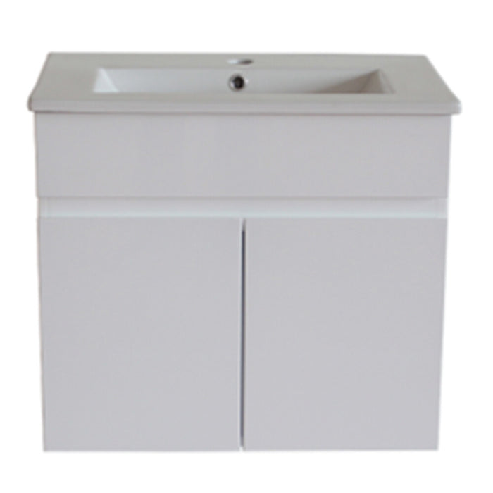 600-750*355*710mm Pos White MDF Wall Hung/Freestanding Vanity