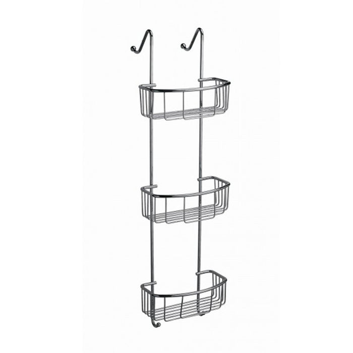 215*125*760mm Roma Chrome Arch Hanging Triple Basket