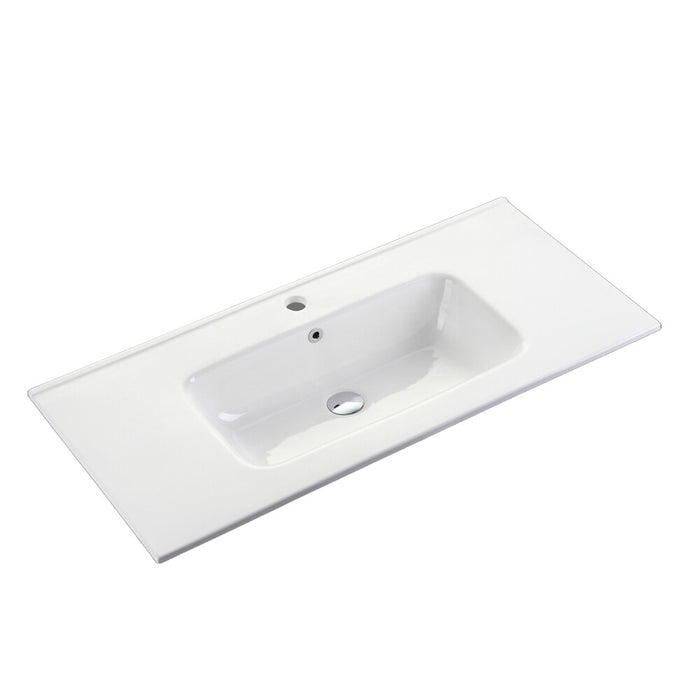 750-1500*450*820mm ABS Forest Timber DV Series Dark Oak MDF Curved Edges Wall Hung/Freestanding Vanity