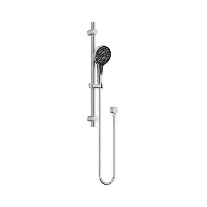 255mm Amoza Galaxy Chrome/Matt Black/Gun Metal/Brushed Nickel/Brushed Gold 304 Stainless Steel Top Side Spray Hand Shower On Rail