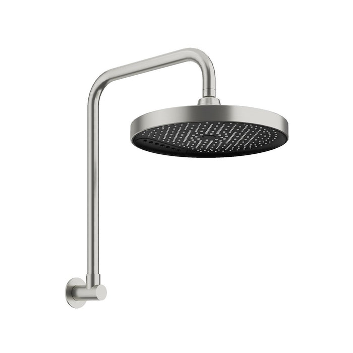 300mm Amoza Galaxy Chrome/Matt Black/Gun Metal/Brushed Nickel/Brushed Gold 304 Stainless Steel Spray Waterfall Gooseneck Shower Arm & Head