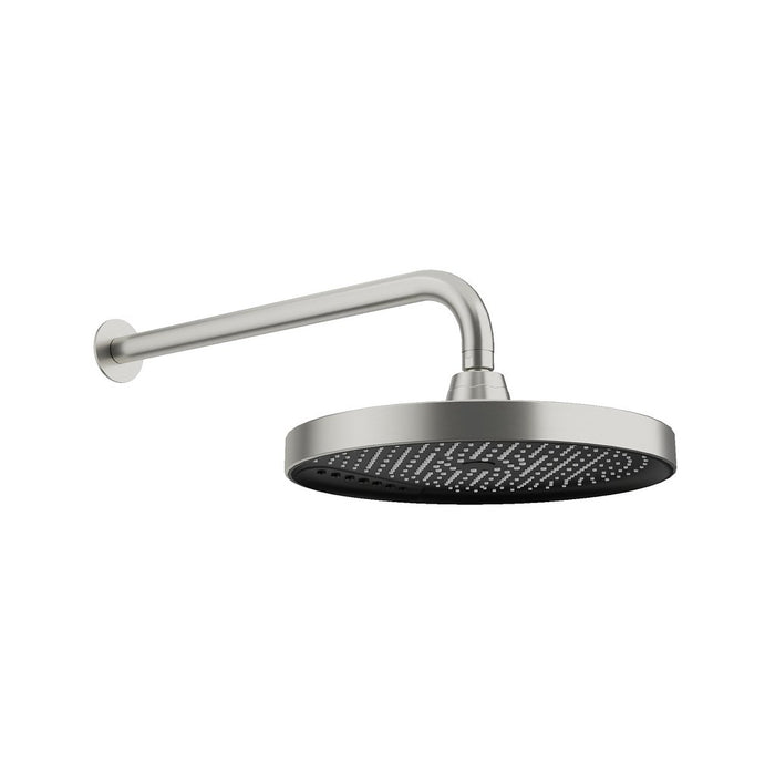 300mm Amoza Galaxy Chrome/Matt Black/Gun Metal/Brushed Nickel/Brushed Gold 304 Stainless Steel Spray Waterfall Curved Shower Arm & Head