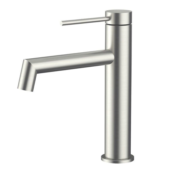 Amoza Brushed Stainless Steel/Brushed Gold/Chrome/Gun Metal/Matt Black 304 Stainless Steel Right Angle Basin Mixer Tapware