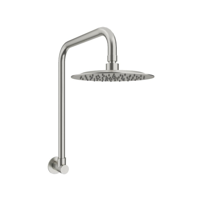 200mm Amoza Modern Chrome/Matt Black/Gun Metal/Brushed Nickel/Brushed Gold 304 Stainless Steel Gooseneck Shower Arm & Head