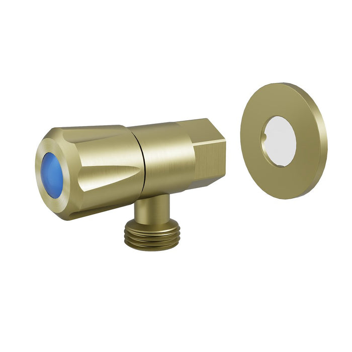 Amoza Mini Brushed Stainless Steel/Brushed Gold/Gun Metal/Matt Black 304 Stainless Steel DN15 Mini 1/4 Turn C/D Cistern Tapware