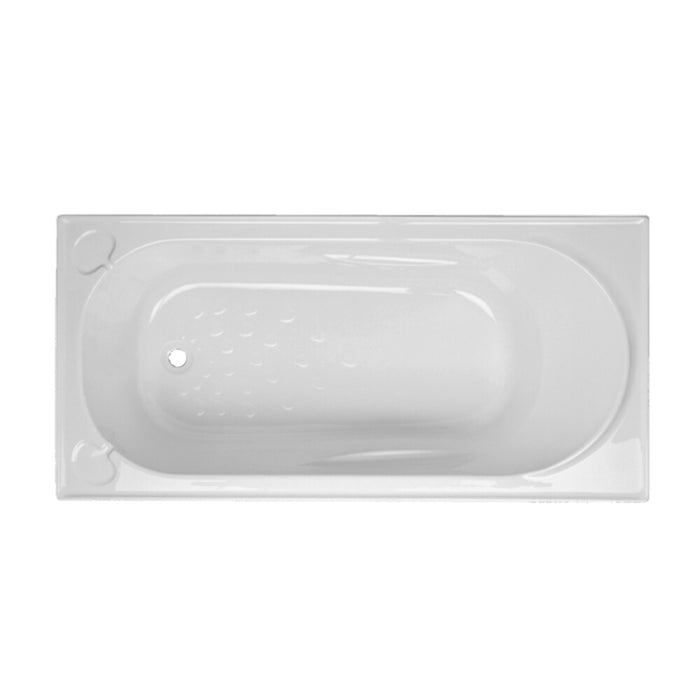 1700*738*415mm Johnson Suisse Project Premium White Rectangle Acrylic Bath