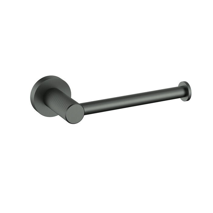 ACL Linie Brushed Nickel/Gun Metal/Matt Black/Brushed Gold Brass Rectangle Fluted Toilet Paper Holder