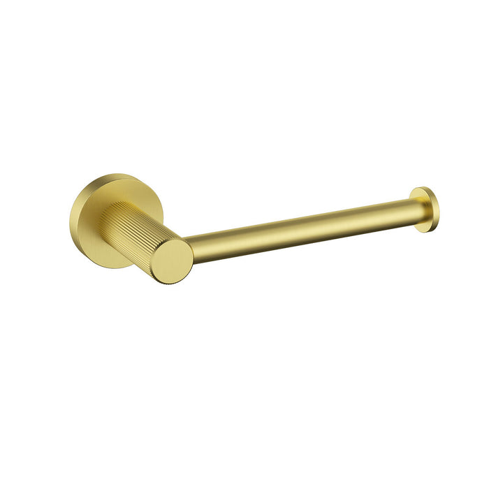 ACL Linie Brushed Nickel/Gun Metal/Matt Black/Brushed Gold Brass Rectangle Fluted Toilet Paper Holder