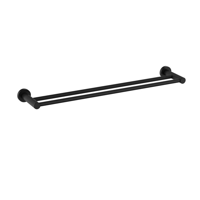 800mm ACL Linie Brushed Nickel/Gun Metal/Matt Black/Brushed Gold Brass Double Towel Rail