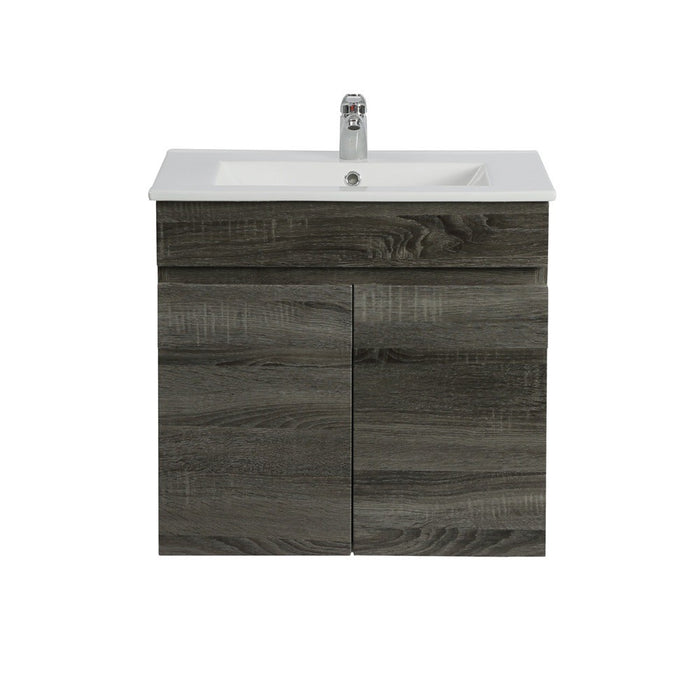 600-1500*500*450mm Posedion Berge Dark Grey MDF Wall Hung Vanity
