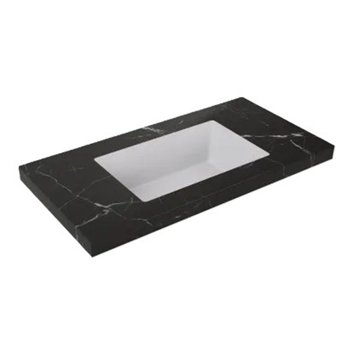 750*455*470mm Lukka Chester Federation Olive Green PVC Cabinet Wall Hung Vanity