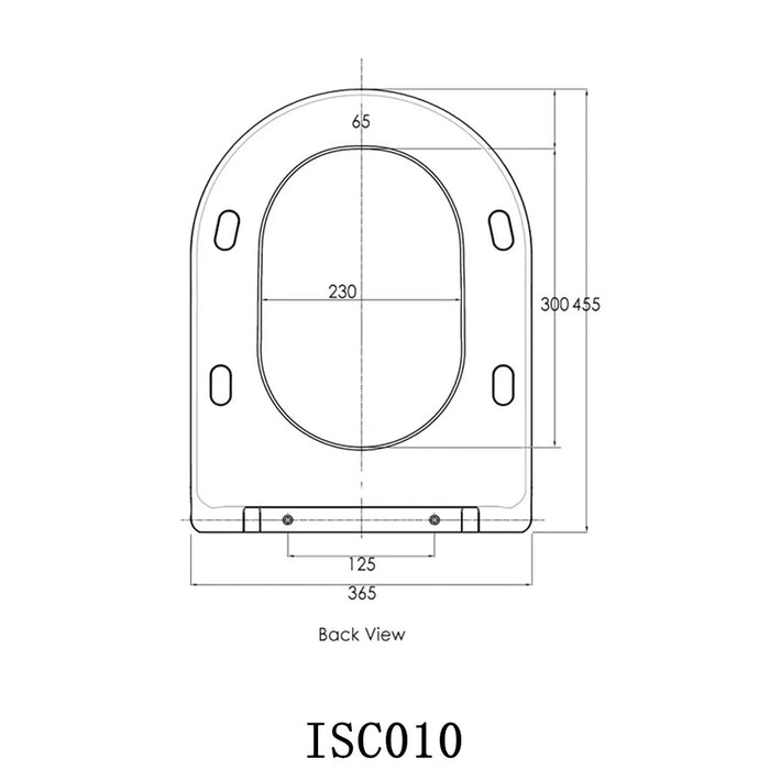 665*430*840mm Inspire Zenitti Ceramic Gloss White Tornado Back To Wall Toilet