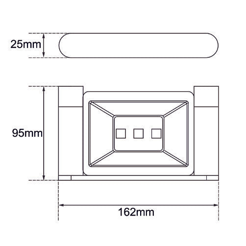 Aquaperla Rushy Chrome/Brushed Nickel/Brushed Brass/Gunmetal Grey/Matt Black 304 Stainless Steel Soap Dish