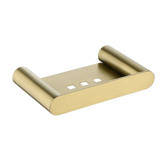 Aquaperla Rushy Chrome/Brushed Nickel/Brushed Brass/Gunmetal Grey/Matt Black 304 Stainless Steel Soap Dish