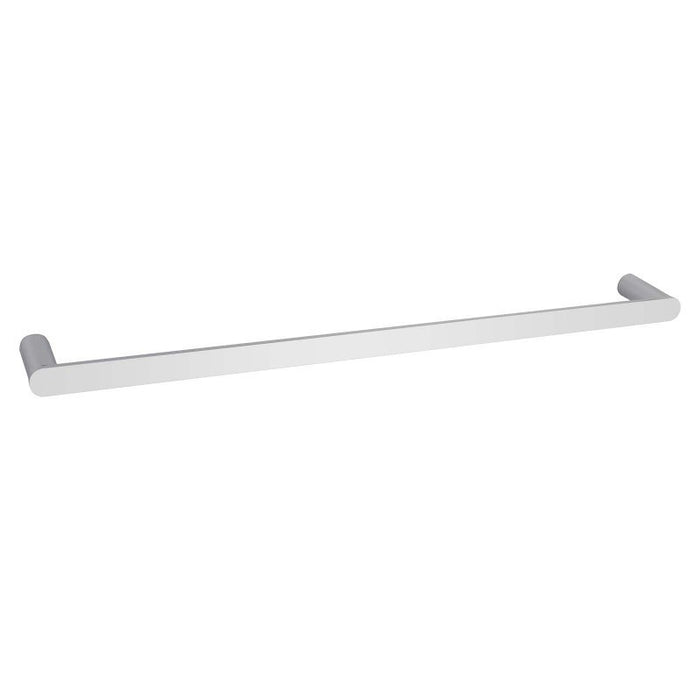 800mm Aquaperla Rushy Chrome/Brushed Nickel/Brushed Brass/Gunmetal Grey/Matt Black 304 Stainless Steel Single Towel Rail