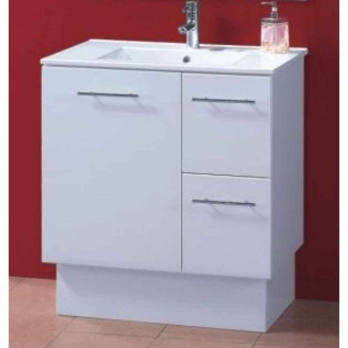 600-1500*460*850mm Roma Slim China Top with T Bar Handle Standard Freestanding Vanity With Kickboard