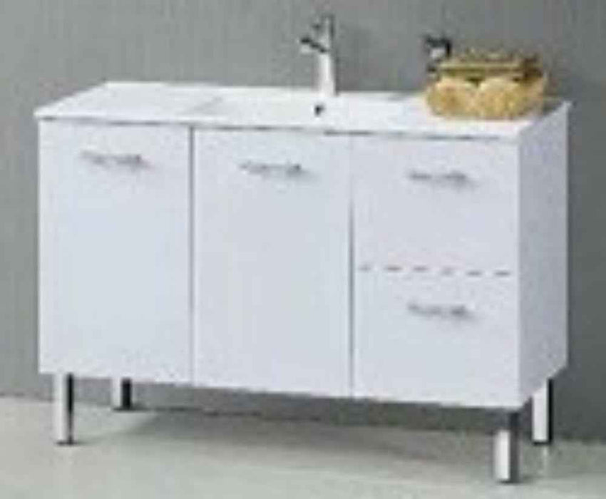 600-1500*460*850mm Roma Slim China Top with T Bar Handle Standard Freestanding Vanity With Legs