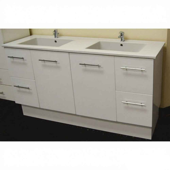 600-1500*460*850mm Roma Slim China Top with T Bar Handle Standard Freestanding Vanity With Legs