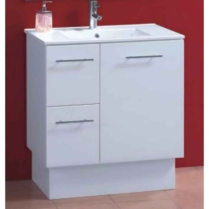 600-1500*460*850mm Roma Slim China Top with T Bar Handle Standard Freestanding Vanity With Kickboard