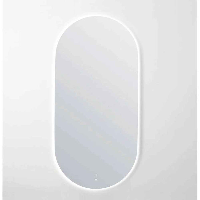 1200-1800*750mm Otti Noosa Frameless Install Horizaontal Or Vertical Tuffi Anti-fog LED Mirror