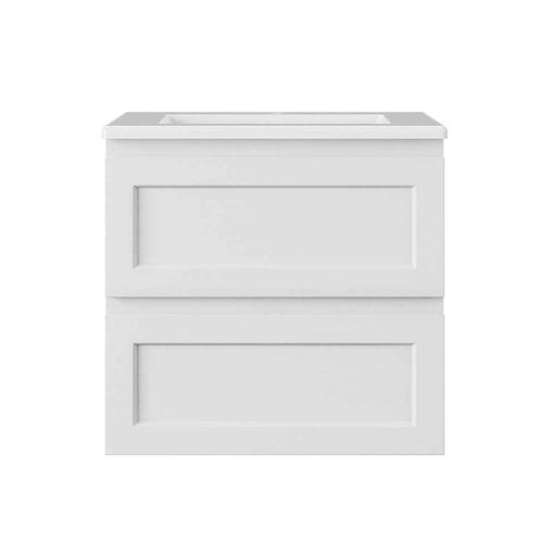 600-1500*460*500mm Lukka Hamilton Federation Matt White PVC Wall Hung Vanity