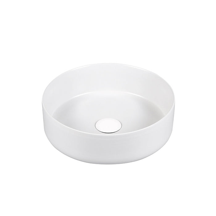360*360*120mm Infinity Ceramic Round Above Counter Art Basin