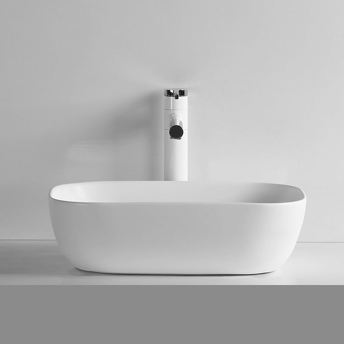 460*330*140mm Infinity Ceramic Rectangle Above Counter Art Basin